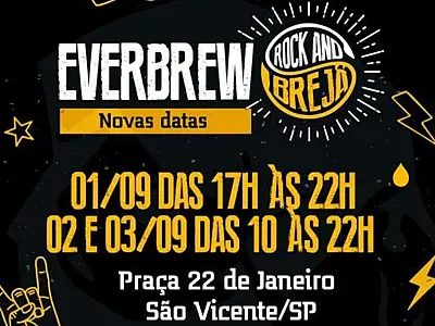 Festival com música e gastronomia agita Praça 22 de Janeiro, em São Vicente