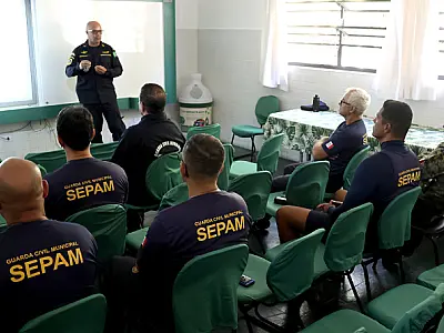 Guarda Costeira de PG realiza treinamento com Marinha do Brasil