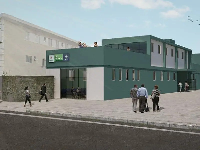Santos anuncia construção de nova policlínica no bairro Estuário