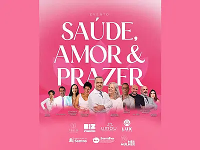 Evento em Santos reunirá especialistas para falar sobre saúde feminina e autoconhecimento