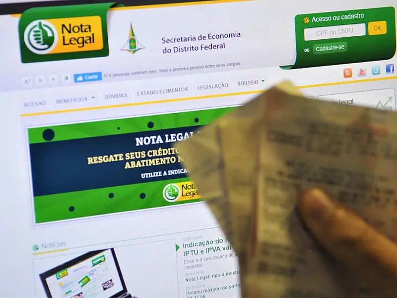 Nota Legal sorteia R$ 3 milhões em prêmios nesta sexta-feira no DF