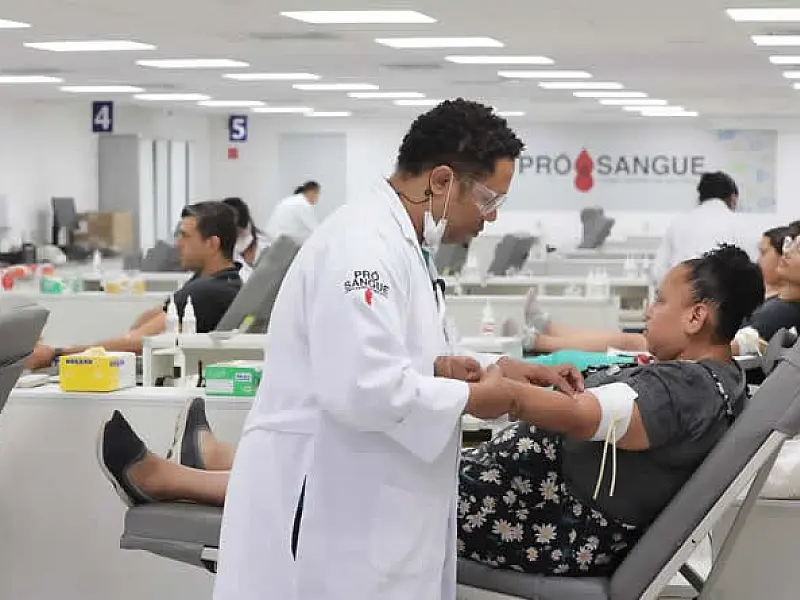 Fundação Pró-Sangue de SP não tem estoque de sangue O negativo; saiba como doar
