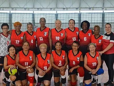 Time PG de Vôlei Adaptado conquista quatro títulos na Superliga da Melhor Idade