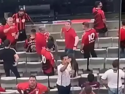 Athletico-PR identifica torcedor que imitou macaco a flamenguistas