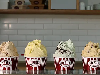 Clássicos do gelato ganham espaço entre consumidores do Vale do Ribeira