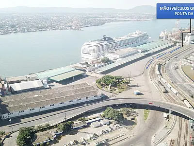 Santos retoma programa para estimular turistas de cruzeiros a conhecer a Cidade