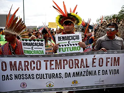 Governo faz acordo com oposição e veto a marco temporal deve ser votado nesta semana