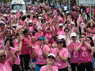 Berço do Outubro Rosa, Santos alerta para a detecção precoce do câncer de mama