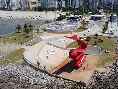 Santos transforma projetos 3D em realidade e garante desenvolvimento com qualidade de vida