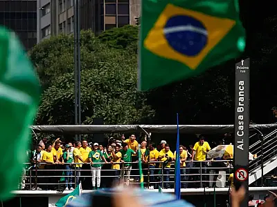 Ato reúne apoiadores de Bolsonaro em São Paulo