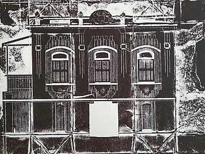 Mostra de gravuras em Praia Grande evidencia arquitetura histórica da Baixada Santista