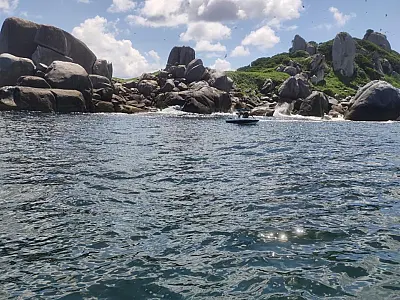 Polícia flagra pesca submarina em local proibido próximo a Ilha Castilho