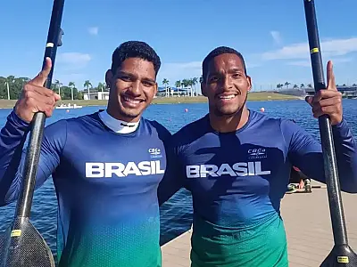 Brasil conquista vaga olímpica no C2 500 metros da canoagem velocidade