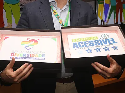 Santos entrega selos de diversidade e acessibilidade à Petrobrás