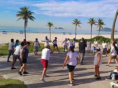 Guarujá promove caminhada para pacientes de hipertensão e diabetes