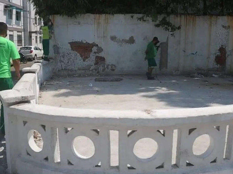 Área do BNH terá playground revitalizado