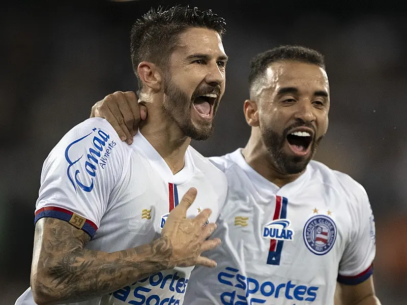 Bahia vence Botafogo no Rio em jogo de gols anulados e é vice-líder