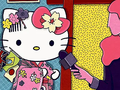 Hello Kitty comemora aniversário de 49 anos com piscina de bolinhas e corrida de laços em SP