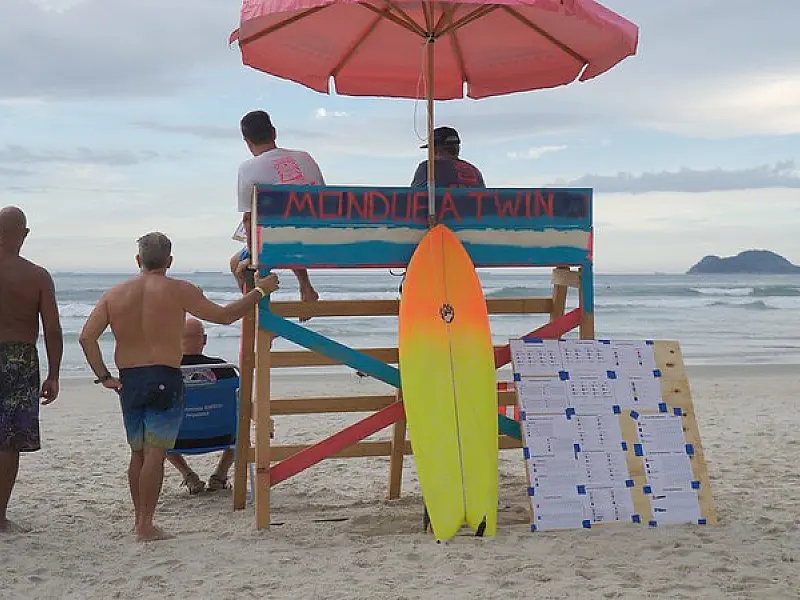 Guarujá está realizando '4° MondubaTwin-Fin'