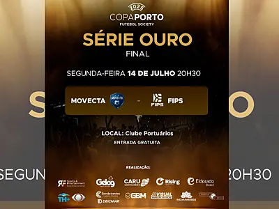 Movecta ou Fips? Campeão da Copa Porto 2025 será conhecido hoje à noite