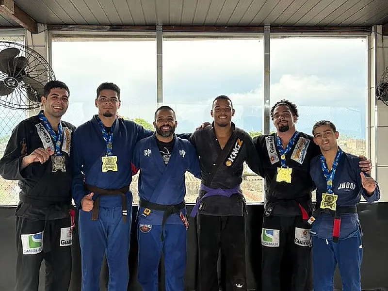 Atletas de Guarujá se destacam no Campeonato Europeu de Jiu-Jitsu em Portugal