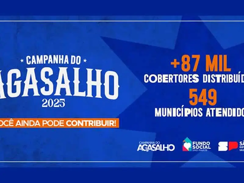 Fundo Social de São Paulo já beneficia quase 90 mil pessoas com entrega de cobertores