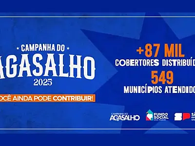 Fundo Social de São Paulo já beneficia quase 90 mil pessoas com entrega de cobertores