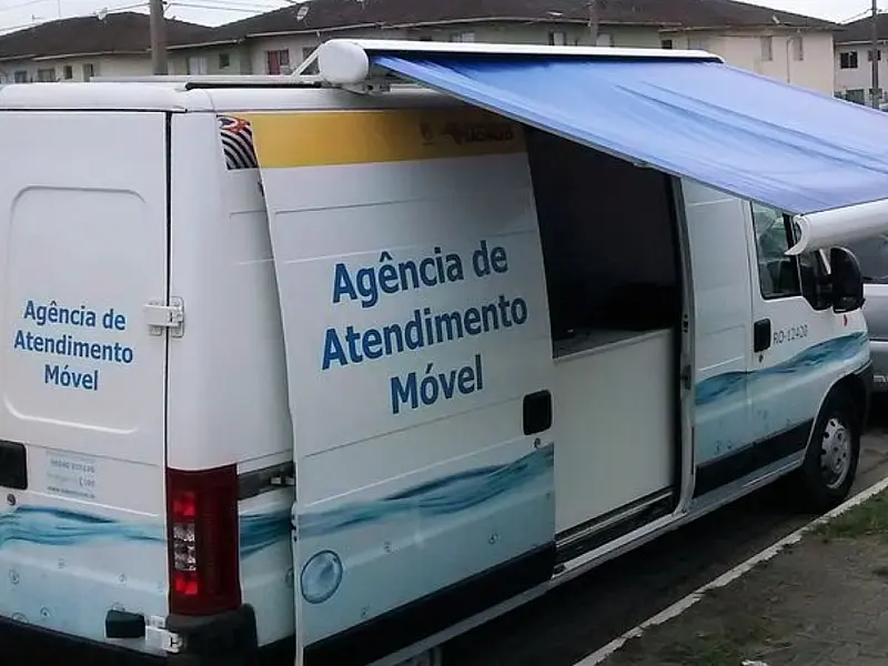 Agência Móvel da Sabesp chega à Bertioga na segunda-feira, dia 2
