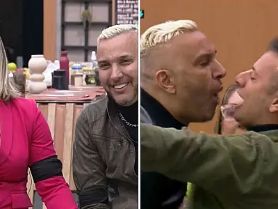 Após briga, Rogério e Baronesa, pais de MC Gui, deixam Power Couple