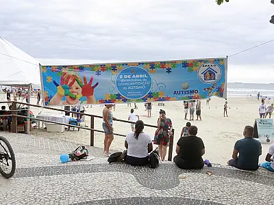 Apaag promove evento esportivo e lúdico para comemorar o Dia Mundial do Autismo