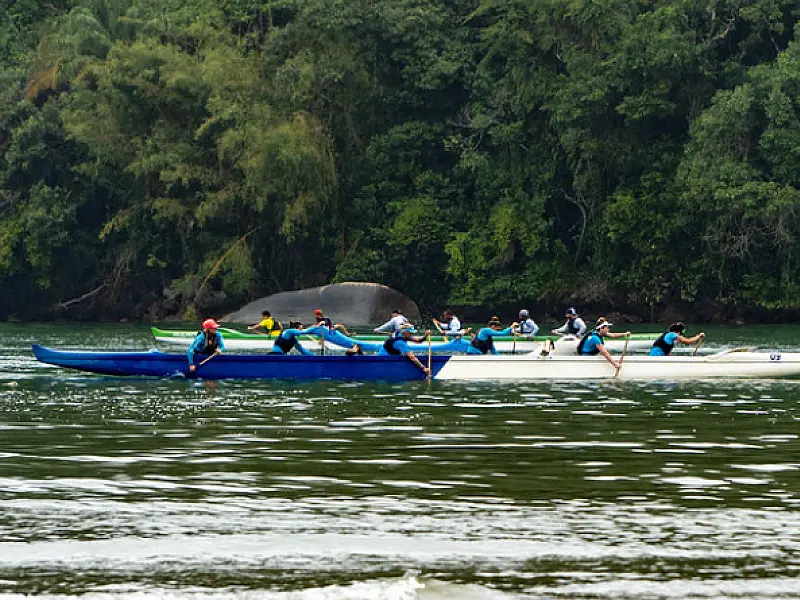 Bertioga recebe prova de canoas havaianas neste sábado (17)
