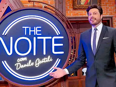 Danilo Gentili renova contrato com o SBT e vai completar 10 anos de The Noite