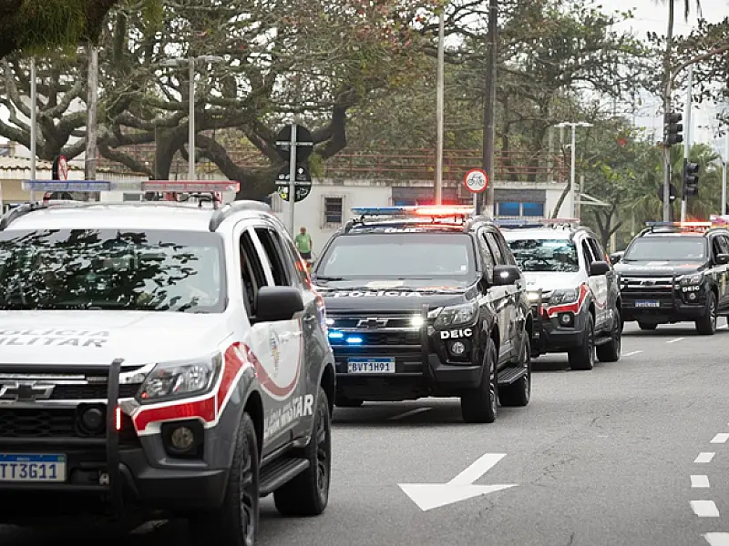 Prisões de criminosos e reforço no policiamento: ações reduzem criminalidade na Baixada Santista