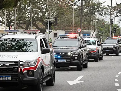 Prisões de criminosos e reforço no policiamento: ações reduzem criminalidade na Baixada Santista