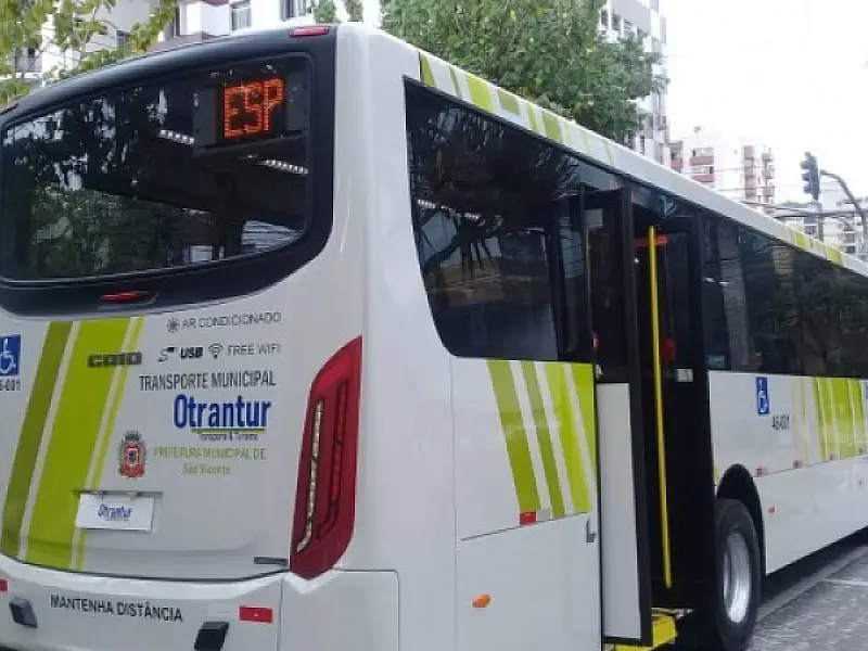 Transporte de São Vicente entra em greve contra salários e benefícios atrasados