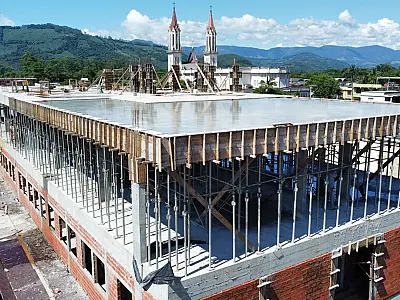 Obras de quatro novas unidades de Saúde avançam em Praia Grande /SP