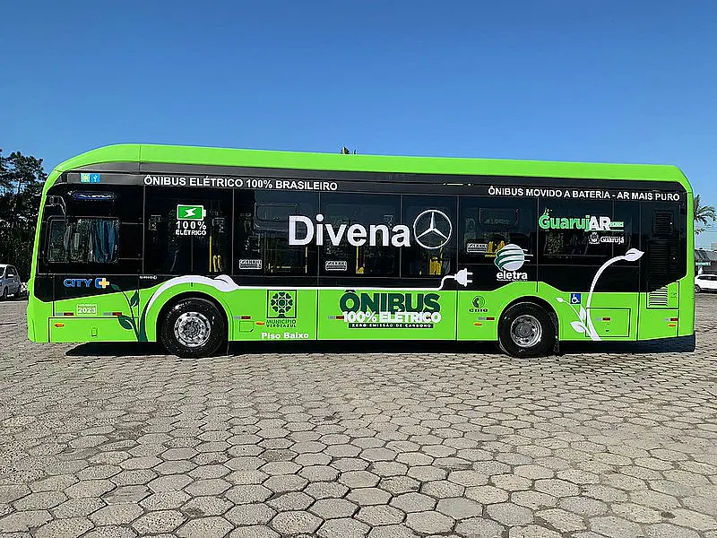 Guarujá reforça frota municipal com a entrega de 13 novos ônibus nesta quarta
