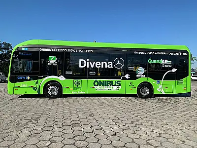Guarujá reforça frota municipal com a entrega de 13 novos ônibus nesta quarta