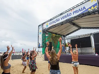 Praia Grande passa a contar com 10 arenas do Estação Verão Praia