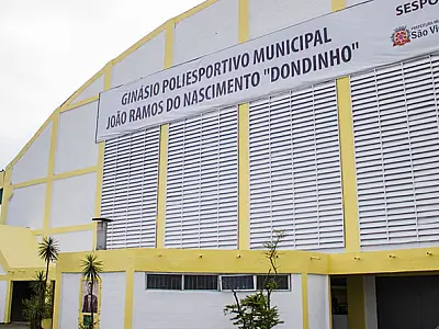 Reforma do Ginásio Dondinho oferecerá melhor estrutura e conforto para prática esportiva