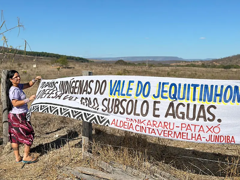 À crise na mineração, Justiça Federal garante água a comunidade indígena do Vale do Jequitinhonha