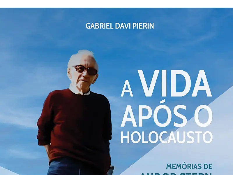 O sobrevivente do Holocausto Andor Stern, conta sua história em livro
