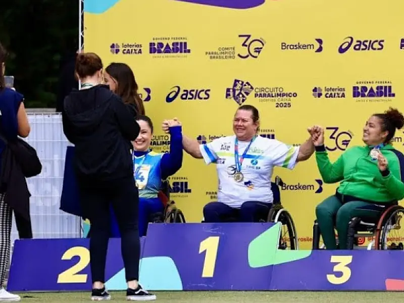 Santista Beth Gomes bate recorde mundial no paratletismo pela 43ª vez