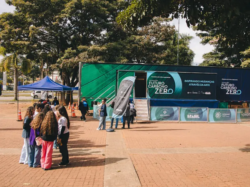 Cubatão recebe exposição 'Futuro Carbono Zero'