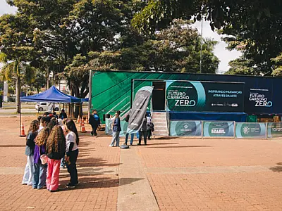 Cubatão recebe exposição 'Futuro Carbono Zero'
