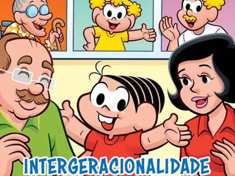 Governo Federal e Maurício de Sousa lançam gibi da sobre importância da valorização de idosos
