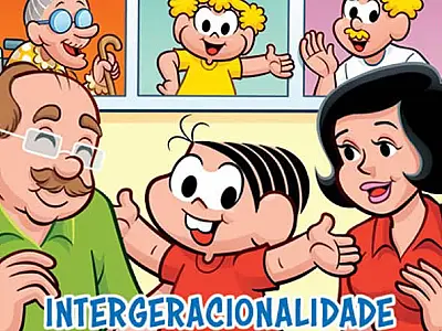 Governo Federal e Maurício de Sousa lançam gibi da sobre importância da valorização de idosos