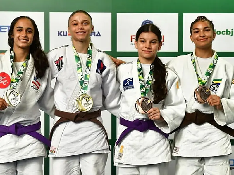 Judoca santista é campeã brasileira e vai disputar Mundial Cadete na Bulgária