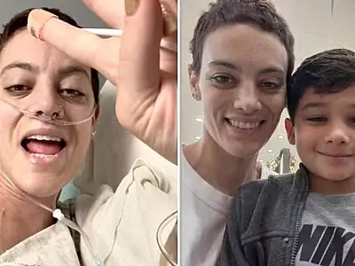 Cantora com câncer terminal lança música para ajudar filho financeiramente