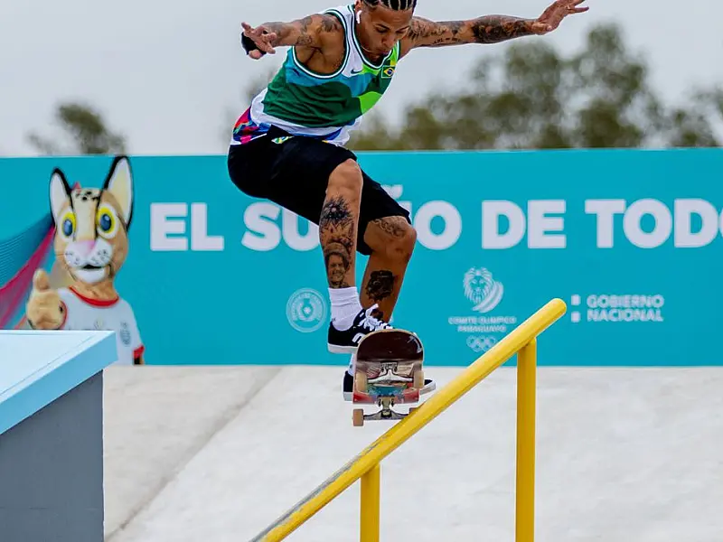 Skate brasileiro estreia em 1º dia de Jogos Sul-Americanos de Assunção